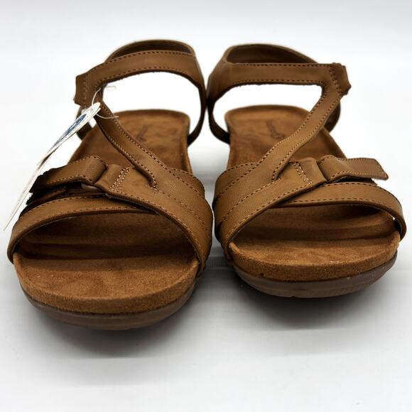 Baretraps Jaxen Sandals Womens 6M Brown Strappy Casual 100% Recycled Outdoors - Picture 2 of 8